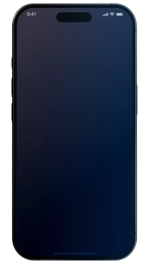 Interfaz móvil de Áureo Tradebit